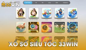 Xổ số siêu tốc 33win